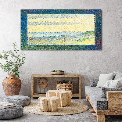 Waves of color in the summer light Canvas print
