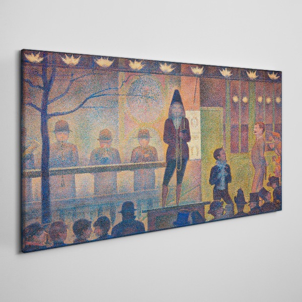 A show in the spotlight Canvas print