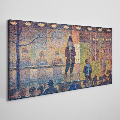 A show in the spotlight Canvas print