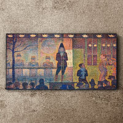 A show in the spotlight Canvas print
