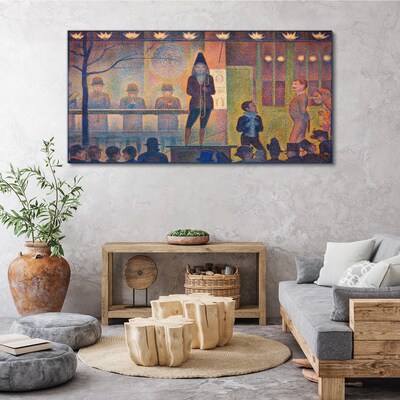 A show in the spotlight Canvas print