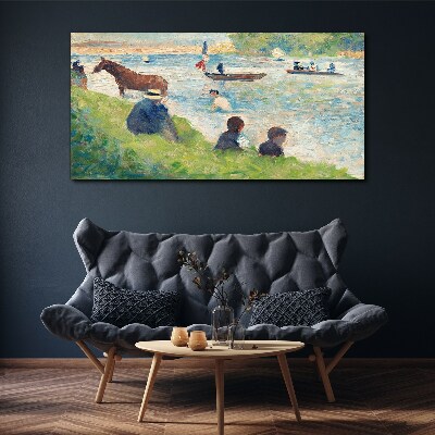 Summer afternoon on the river Canvas print