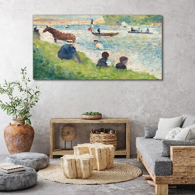Summer afternoon on the river Canvas print