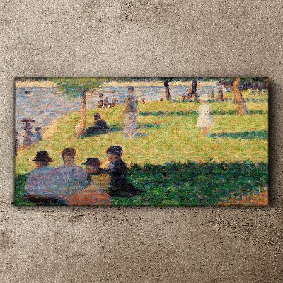 Summer afternoon on the river Canvas print
