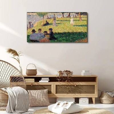 Summer afternoon on the river Canvas print