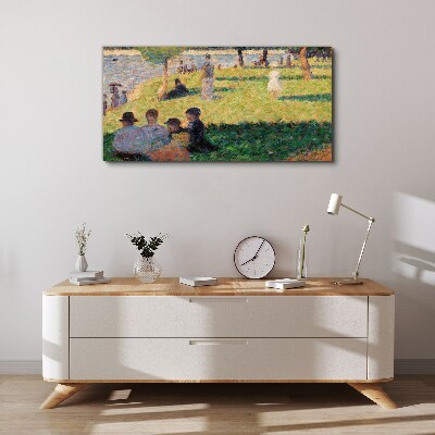 Summer afternoon on the river Canvas print