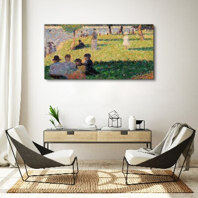 Summer afternoon on the river Canvas print