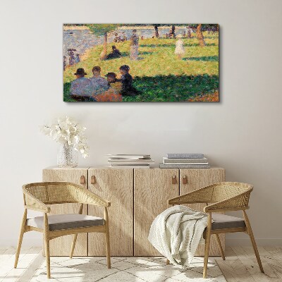 Summer afternoon on the river Canvas print