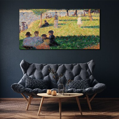 Summer afternoon on the river Canvas print