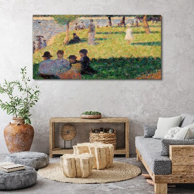 Summer afternoon on the river Canvas print