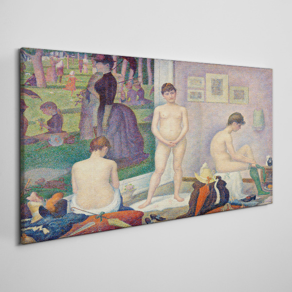 Intimate moments in the garden Canvas print