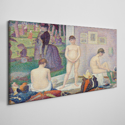 Intimate moments in the garden Canvas print