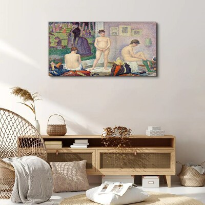 Intimate moments in the garden Canvas print