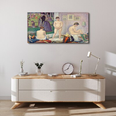 Intimate moments in the garden Canvas print
