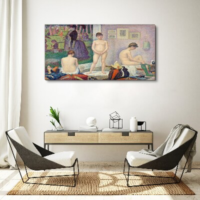 Intimate moments in the garden Canvas print