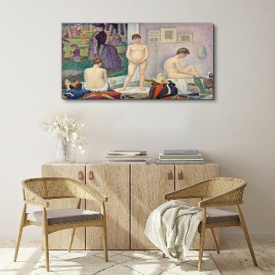 Intimate moments in the garden Canvas print