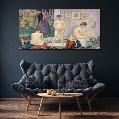 Intimate moments in the garden Canvas print