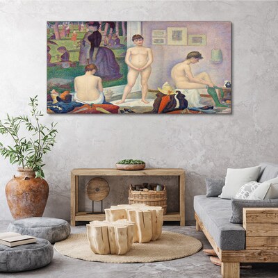 Intimate moments in the garden Canvas print