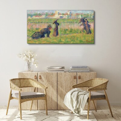 A walk in the sun Canvas print
