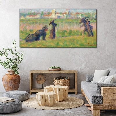 A walk in the sun Canvas print