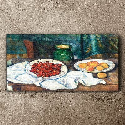 Still life with fruit Canvas print