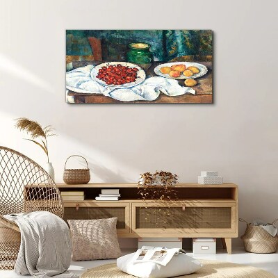 Still life with fruit Canvas print