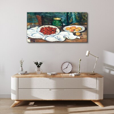 Still life with fruit Canvas print