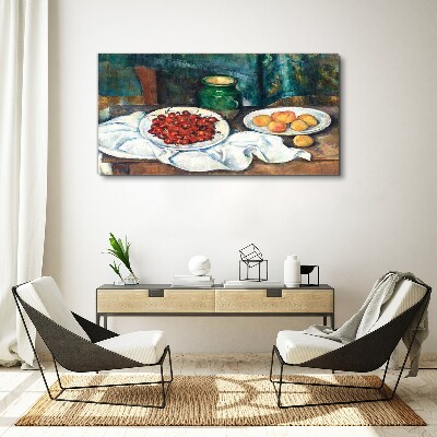Still life with fruit Canvas print