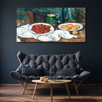 Still life with fruit Canvas print