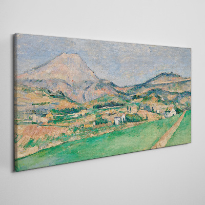 Mountain landscape Canvas print
