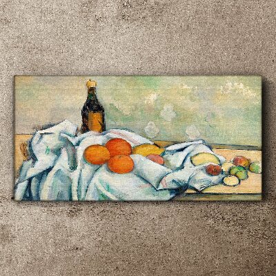 Still life with fruit Canvas print