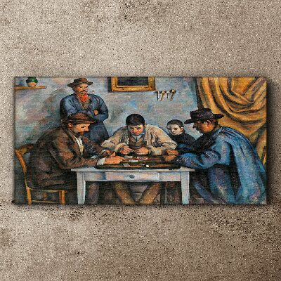 Playing cards Canvas print