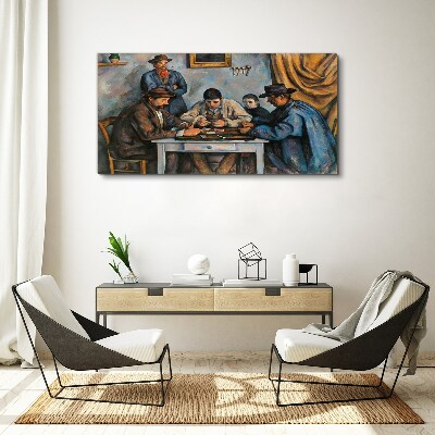 Playing cards Canvas print