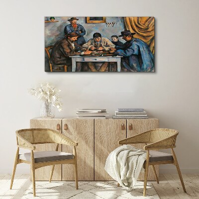 Playing cards Canvas print