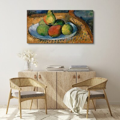 Still life with fruit Canvas print