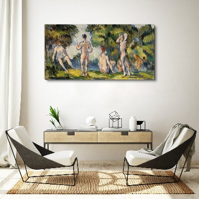 Summer meeting in nature Canvas print