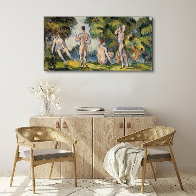 Summer meeting in nature Canvas print