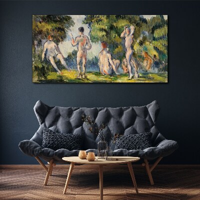 Summer meeting in nature Canvas print