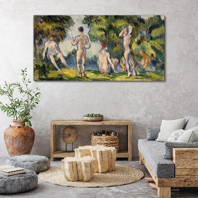 Summer meeting in nature Canvas print