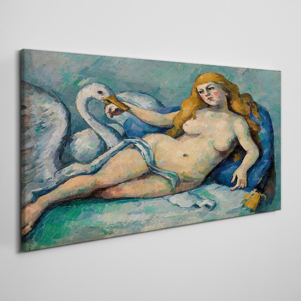 Sensuality and nature Canvas print