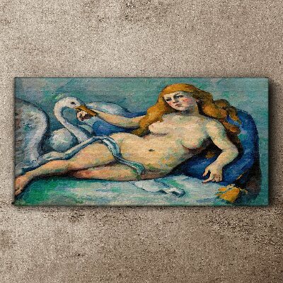 Sensuality and nature Canvas print