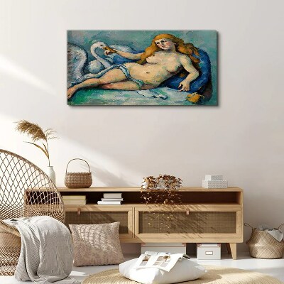Sensuality and nature Canvas print
