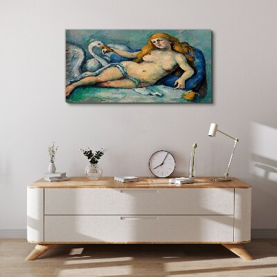 Sensuality and nature Canvas print