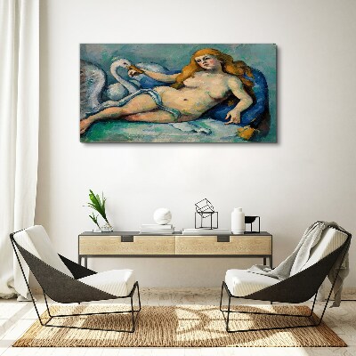 Sensuality and nature Canvas print
