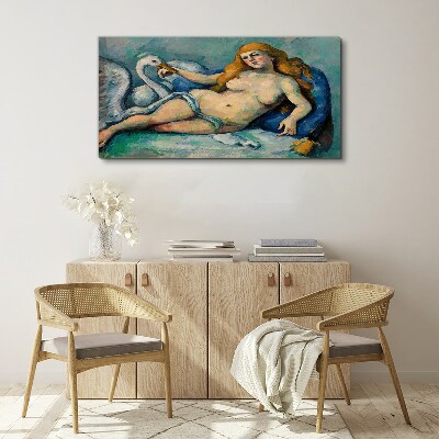 Sensuality and nature Canvas print