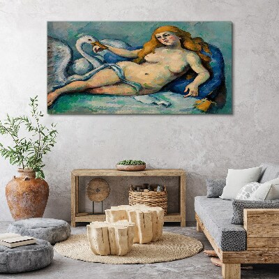 Sensuality and nature Canvas print