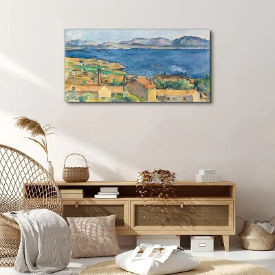 Sea view Canvas print