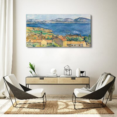 Sea view Canvas print