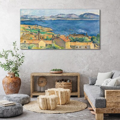Sea view Canvas print
