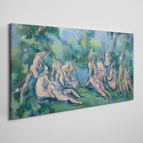 Nature Bathing Scene Canvas print